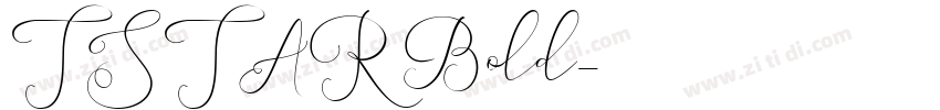 TSTAR Bold字体转换